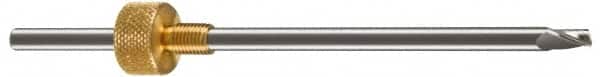 Onsrud - 1/8" Cutting Diam x 5/16" Length of Cut, 1 Flute, Upcut Spiral Router Bit - Uncoated, Right Hand Cut, Solid Carbide, 6-1/2" OAL x 1/4" Shank Diam, Single Edge - Americas Industrial Supply