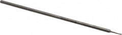 Onsrud - 1/16" Cutting Diam x 5/16" Length of Cut, 1 Flute, Upcut Spiral Router Bit - Uncoated, Right Hand Cut, Solid Carbide, 6-1/2" OAL x 11/64" Shank Diam, Single Edge - Americas Industrial Supply