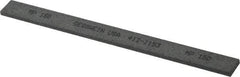 Made in USA - 150 Grit Silicon Carbide Rectangular Polishing Stone - Very Fine Grade, 1/2" Wide x 6" Long x 1/8" Thick - Americas Industrial Supply