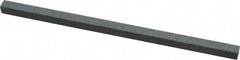 Made in USA - 150 Grit Silicon Carbide Square Polishing Stone - Very Fine Grade, 1/4" Wide x 6" Long x 1/4" Thick - Americas Industrial Supply