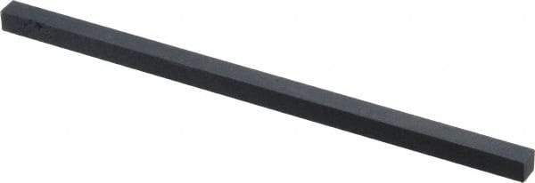 Made in USA - 320 Grit Silicon Carbide Square Polishing Stone - Extra Fine Grade, 1/4" Wide x 6" Long x 1/4" Thick - Americas Industrial Supply