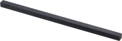 Made in USA - 320 Grit Silicon Carbide Square Polishing Stone - Extra Fine Grade, 1/4" Wide x 6" Long x 1/4" Thick - Americas Industrial Supply