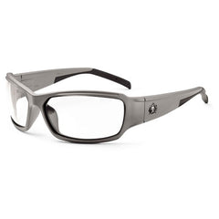 Thor Clear Lens Matte Gray Safety Glasses - Americas Industrial Supply