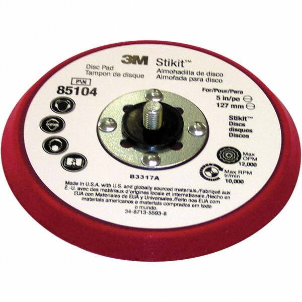 3M - Disc Backing Pads Backing Pad Type: Disc Pad Pad Diameter (Inch): 5 - Americas Industrial Supply