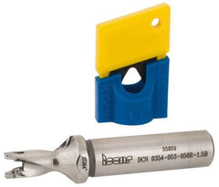 Iscar - 0.354" to 0.37" Diam, 1.5xD, 0.53" Max Depth, 1/2" Shank Diam, 2.92" OAL, Replaceable-Tip Drill - FCP, ICK, ICK-2M, ICM, ICN, ICP, iCP-2M Insert, 9 Seat Size, 51122224 Toolholder, Series SumoCham - Americas Industrial Supply