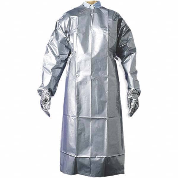 North - 1 10-Piece Size 58" x 62" Chemical Resistant Coat Apron - Americas Industrial Supply