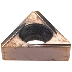 Sumitomo - TBGT521 FX Grade AC510U Carbide Turning Insert - TiAlN/AlCrN Finish, 60° Triangle, 5/32" Inscr Circle, 1/16" Thick, 1/64" Corner Radius - Americas Industrial Supply