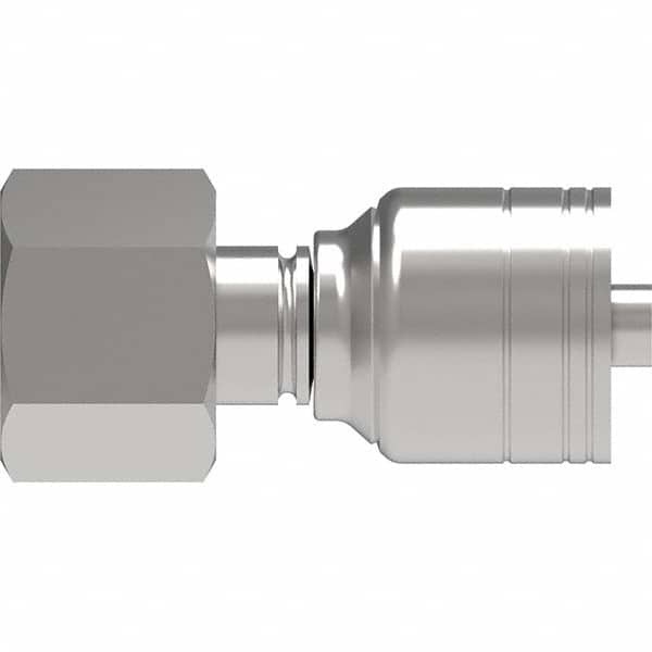 Eaton - Hydraulic Hose Fittings & Couplings Type: Female Swivel DIN 24 Seat Heavy Hose Diameter: 7/8 (Inch) - Americas Industrial Supply