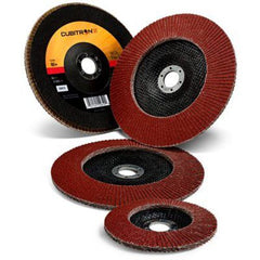 ‎3M Cubitron II Flap Disc 967A 40+ T27 Quick Change 4-1/2″ × 5/8″-11 - Americas Industrial Supply