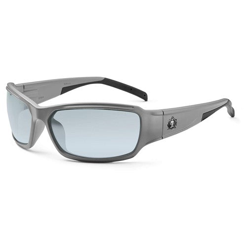 Thor In/Outdoor Lens Matte Gray Safety Glasses - Americas Industrial Supply
