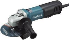 Makita - 6" Wheel Diam, 10,000 RPM, Corded Angle & Disc Grinder - 5/8-11 Spindle, 120 Volts, 13 Amps - Americas Industrial Supply