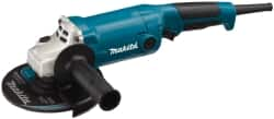 Makita - 6" Wheel Diam, 10,000 RPM, Corded Angle & Disc Grinder - 5/8-11 Spindle, 120 Volts, 10.5 Amps - Americas Industrial Supply