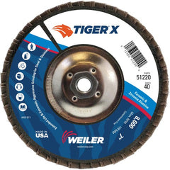 7X5/8-11 ARBOR 40X FLAP DISC - Americas Industrial Supply
