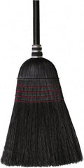 O-Cedar - 57" OAL Corn Bristle Broom - 48" Long Wood Handle, 9" Bristle Length, 14" Wide, Water Resistance - Americas Industrial Supply