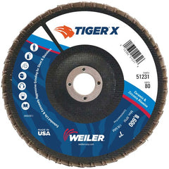 7 × 7/8 ARBOR 80X FLAP DISC - Americas Industrial Supply
