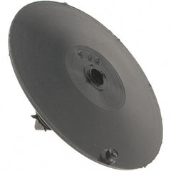 Made in USA - 1/4" Hole Diam, Plastic Panel Rivet - 3/4" Length Under Head, 1-21/32" Head Diam - Americas Industrial Supply