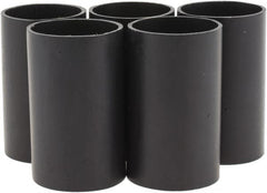 Value Collection - 2" Long Heat Shrink Electrical Tubing - Black - Americas Industrial Supply