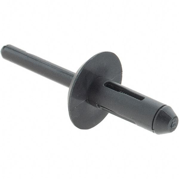 Value Collection - Nylon Multi Grip Blind Rivet - 3/32" to 3/16" Grip, 11/16" Head Diam, 1-7/8" Length Under Head, - Americas Industrial Supply