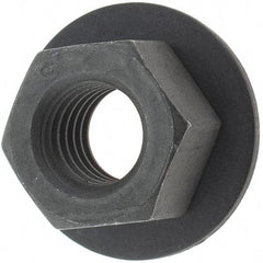 Value Collection - M8x1.25 Steel Washer Hex Nut - 13mm Across Flats, Phosphate Finish - Americas Industrial Supply