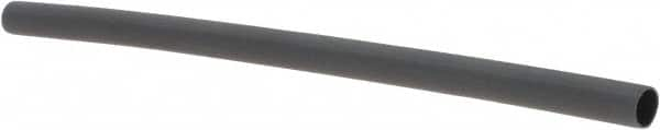 Value Collection - 6" Long Heat Shrink Electrical Tubing - Black - Americas Industrial Supply