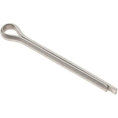 Value Collection - 3/16" Diam x 2" Long Extended Prong Cotter Pin - Grade 18-8, Uncoated, Stainless Steel - Americas Industrial Supply