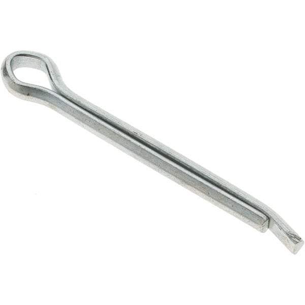 Value Collection - 5/32" Diam x 1-3/4" Long Hammerlock Cotter Pin - Grade 2, Zinc-Plated, Steel - Americas Industrial Supply