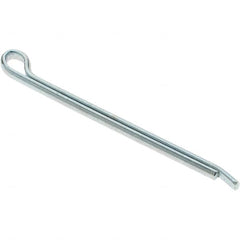 Value Collection - 7/64" Diam x 1-3/4" Long Hammerlock Cotter Pin - Grade 2, Zinc-Plated, Steel - Americas Industrial Supply