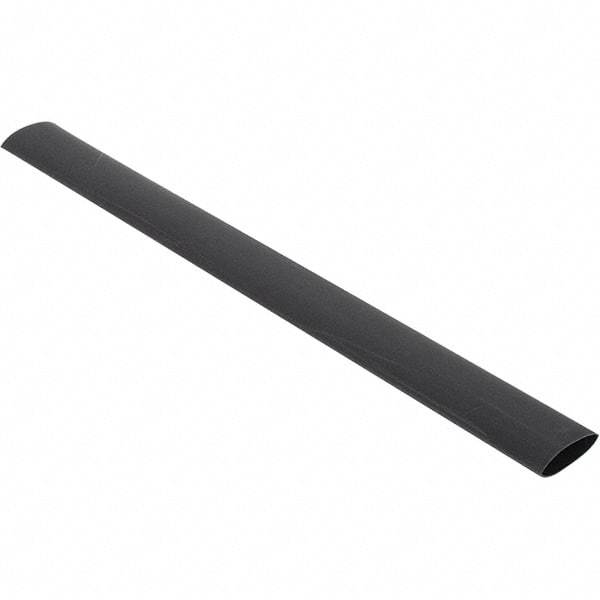 Value Collection - 12" Long Heat Shrink Electrical Tubing - Black - Americas Industrial Supply