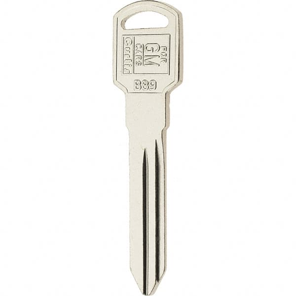 Value Collection - GM Key Blank - Nickel - Americas Industrial Supply