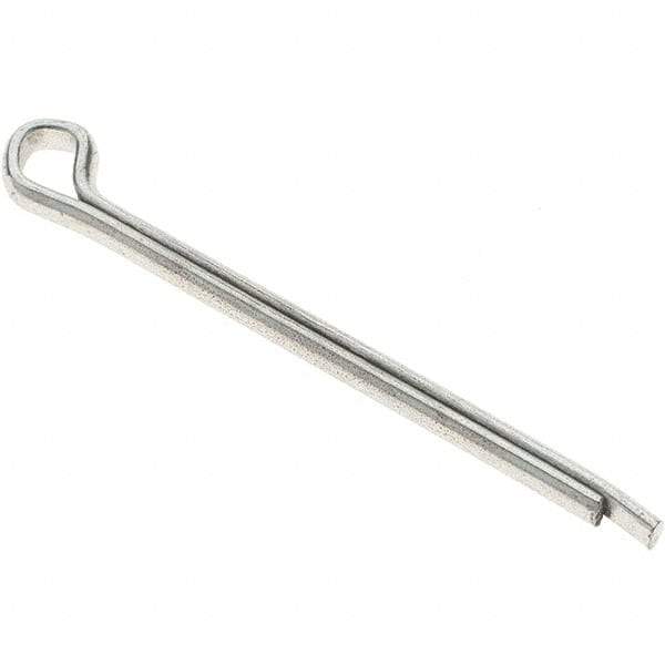 Value Collection - 7/64" Diam x 1-3/4" Long Hammerlock Cotter Pin - Grade 2, Zinc-Plated, Steel - Americas Industrial Supply