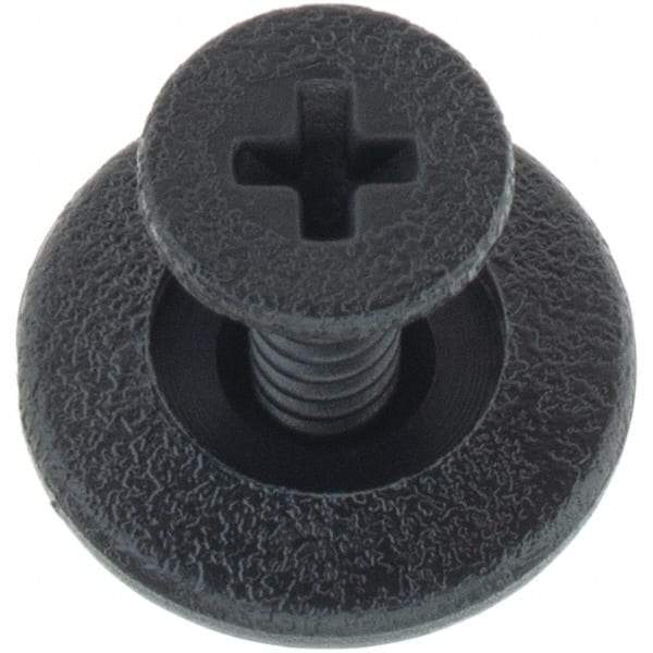 Value Collection - Plastic Screw Mount Blind Rivet - 18mm Head Diam, 13mm Length Under Head, - Americas Industrial Supply