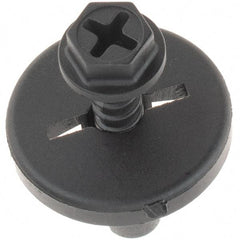 Value Collection - Nylon Automotive Rivets-Screw Mount - Fender Cross Panel to Fan Shroud Rivet - Americas Industrial Supply