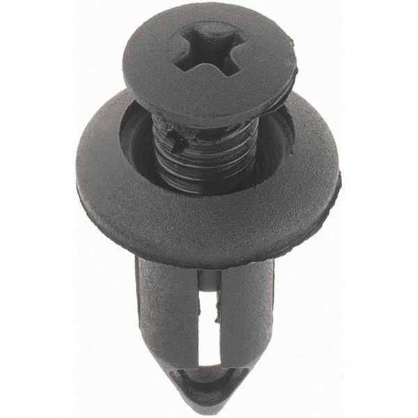 Value Collection - Nylon Automotive Rivets-Screw Mount - Splash Shield Rivet - Americas Industrial Supply