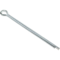 Value Collection - 5/16" Diam x 5" Long Extended Prong Cotter Pin - Grade 2, Zinc-Plated, Steel - Americas Industrial Supply