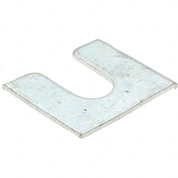 Made in USA - Metal Shim Stock   Type: Slotted Shim    Material: Steel - Americas Industrial Supply