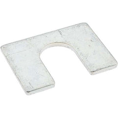 Made in USA - Metal Shim Stock Type: Slotted Shim Material: Steel - Americas Industrial Supply