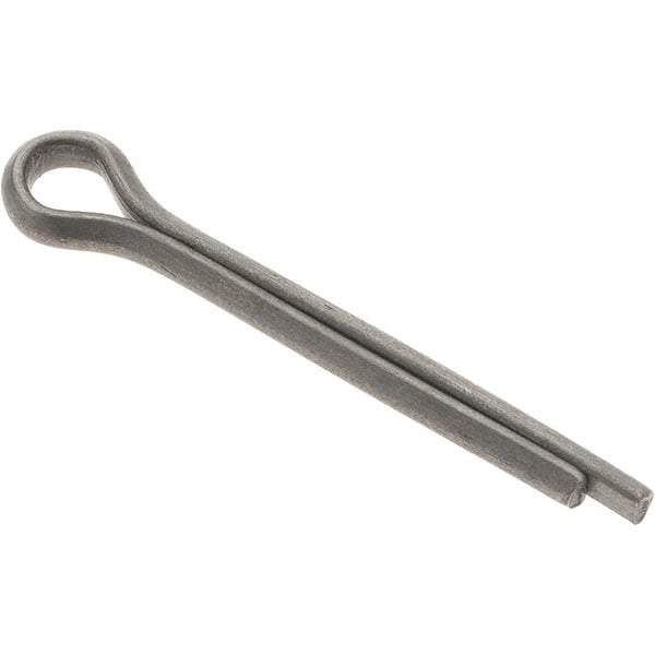 Value Collection - 3/16" Diam x 1-1/2" Long Extended Prong Cotter Pin - Grade 2, Zinc-Plated, Steel - Americas Industrial Supply