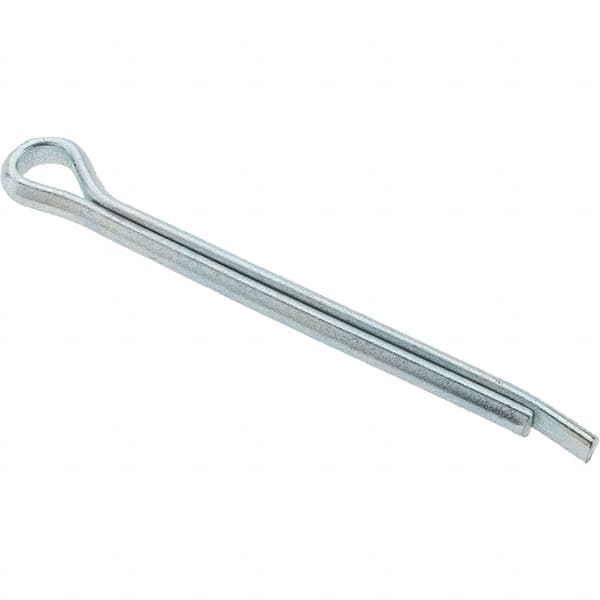 Value Collection - 5/32" Diam x 2" Long Hammerlock Cotter Pin - Grade 2, Zinc-Plated, Steel - Americas Industrial Supply