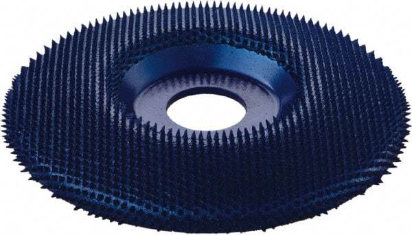 KUTZALL - 4-1/2" Wheel Diam, 7/8" Arbor Hole, Depressed Center Wheel - Coarse Grade, Tungsten Carbide, 15,000 Max RPM - Americas Industrial Supply