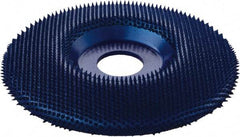 KUTZALL - 4-1/2" Wheel Diam, 7/8" Arbor Hole, Depressed Center Wheel - Coarse Grade, Tungsten Carbide, 15,000 Max RPM - Americas Industrial Supply