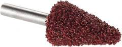KUTZALL - 3/4" Cut Diam, 1/4" Shank Diam, Taper Head Burr - Carbide - Americas Industrial Supply
