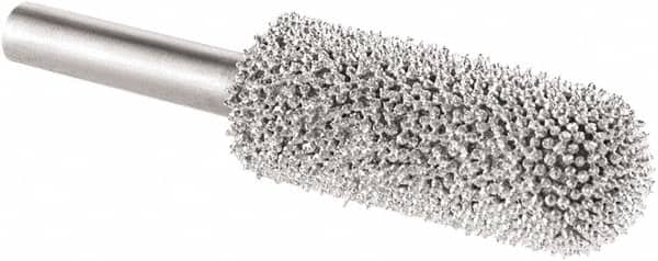 KUTZALL - 1/2" Cut Diam, 1/4" Shank Diam, Cylinder Ball End Head Burr - Carbide, Ball End - Americas Industrial Supply