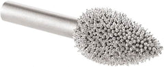 KUTZALL - 1/2" Cut Diam, 1/4" Shank Diam, Flame Head Burr - Carbide - Americas Industrial Supply