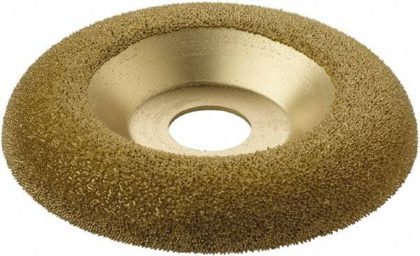 KUTZALL - 4-1/2" Wheel Diam, 5/8" Wheel Thickness, 7/8" Arbor Hole, Type 27 Depressed Center Wheel - Tungsten Carbide, 15,000 Max RPM - Americas Industrial Supply