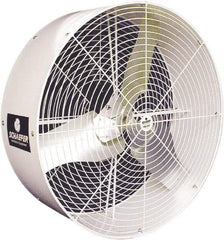 Schaefer Ventilation Equipment - 36" Blade, 1/2 hp, 11,400 CFM, Industrial Circulation Fan - Ceiling Mount, 1 Speed - Americas Industrial Supply