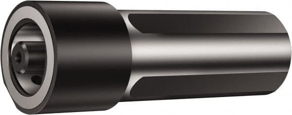 Sandvik Coromant - 1 1/4;C3 System Size, Modular Tool Holding System Adapter - 0.7087" Projection, 1.7913" Body Diam, 3.8583" OAL, Through Coolant - Exact Industrial Supply