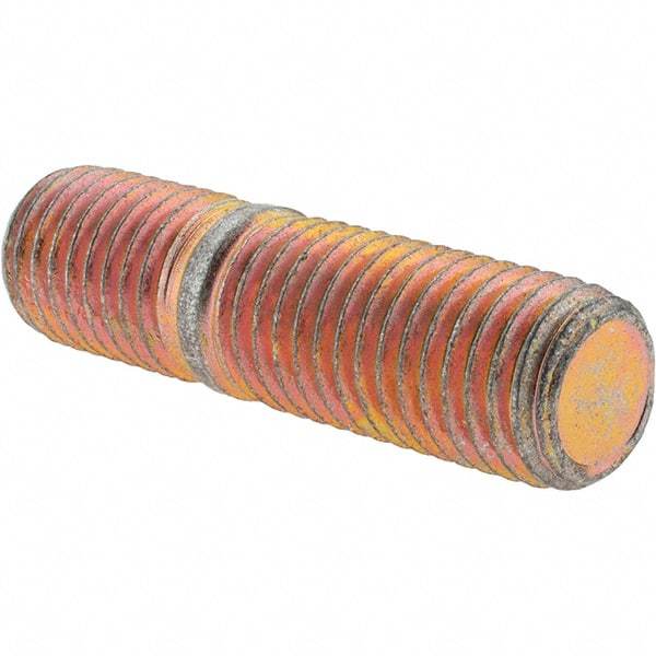 Value Collection - 3/4-10 Wheel Stud - 2-13/16" OAL, 1/4" Shoulder Length - Americas Industrial Supply