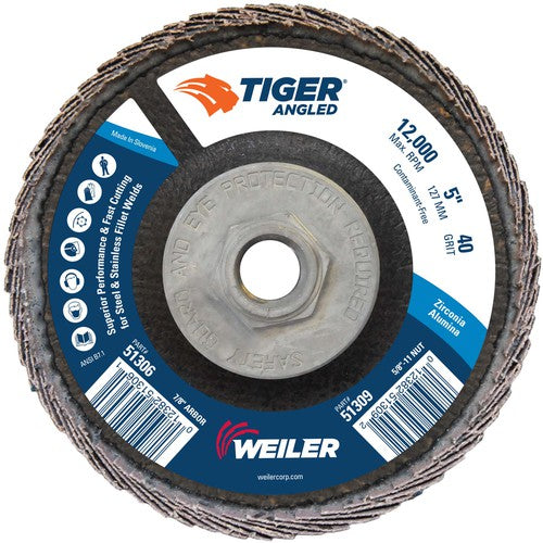 5 TIGER ANGLED ZIRC - Americas Industrial Supply
