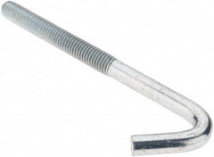 Value Collection - 1/2-13, 6" OAL Bent Anchor Bolt - Grade 2 Steel - Americas Industrial Supply