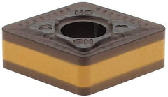 Iscar - CNMG433 GN Grade IC8250 Carbide Turning Insert - TiCN/Al2O3 Finish, 80° Diamond, 1/2" Inscr Circle, 3/16" Thick, 3/64" Corner Radius - Americas Industrial Supply